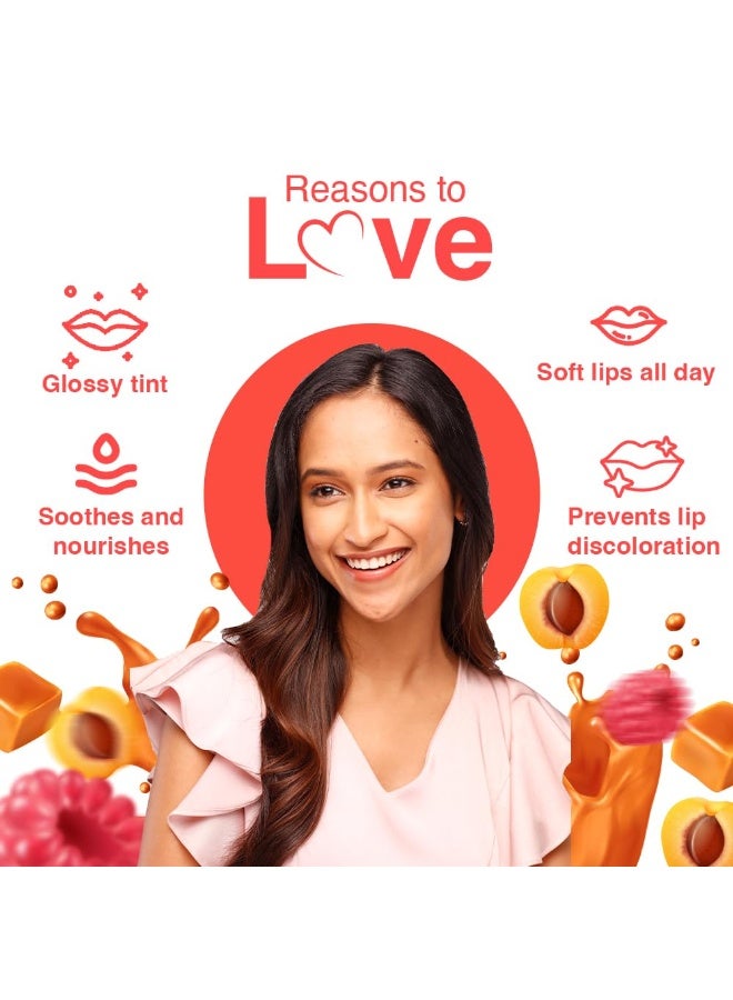 Dazller Luscious Lipbalm, 4G, Bonanza set of 4, Lip Care Essential, Glossy Tint, Soft and Nourished Lips All Day, No Discolouration, Vegan & Cruelty Multicolor - Image 2